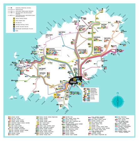 línies d'autobusos Eivissa