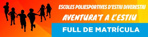 Imatge MATRÍCULA AVENTURA'T/DIVERESTIU 2023