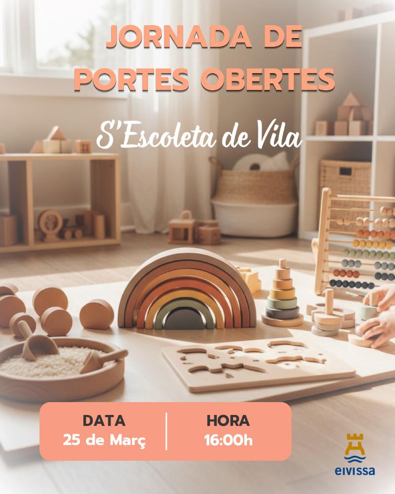 Imagen El Ayuntamiento de Eivissa informa que la Escoleta de Vila ofrece 16...