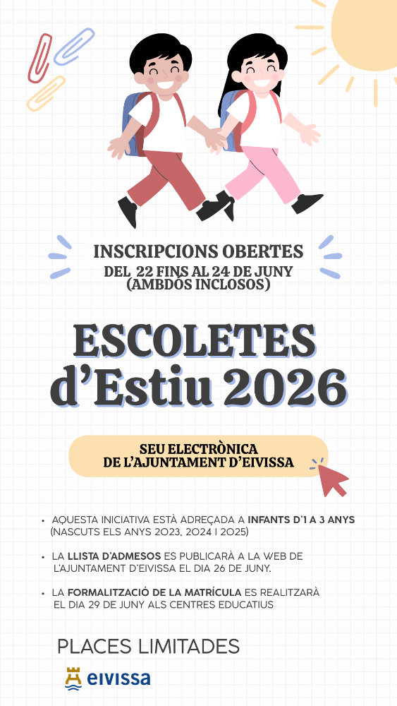 Imagen El Ayuntamiento de Eivissa abre el plazo para optar a las plazas...