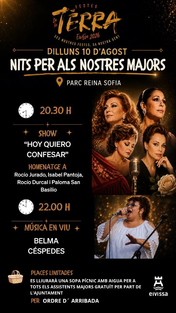 Imagen El Ayuntamiento d´Eivissa dedica una noche especial a las personas...