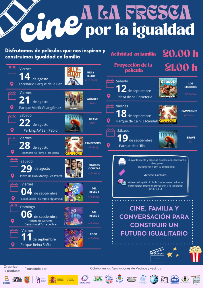 Imagen El Ayuntamiento de Eivissa lleva el cine a los barrios con el ciclo...
