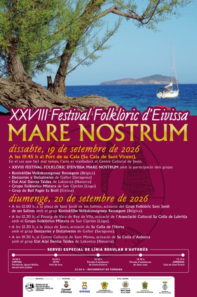 Imagen El XXVIII Festival Folclórico Mare Nostrum reunirá en Eivissa a grupos...