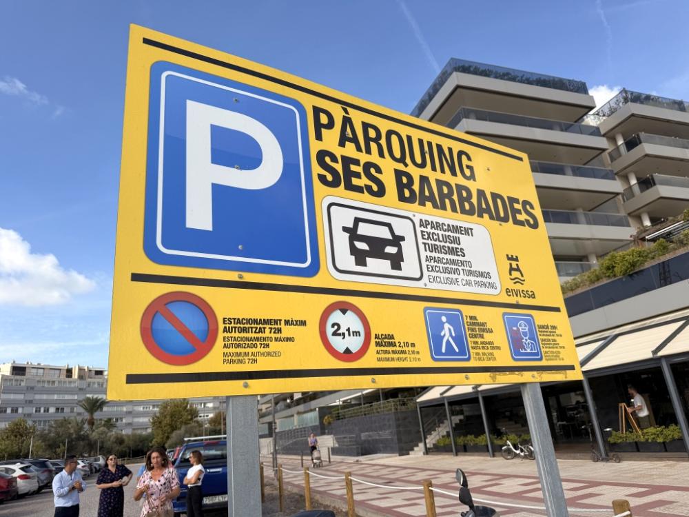 Imatge Eivissa avança cap a les 1.600 places d’aparcament gratuïtes...