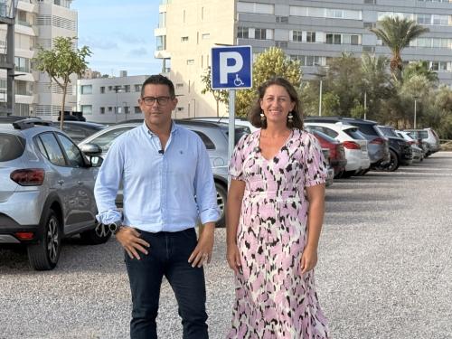 Rafa y Blanca parquing
