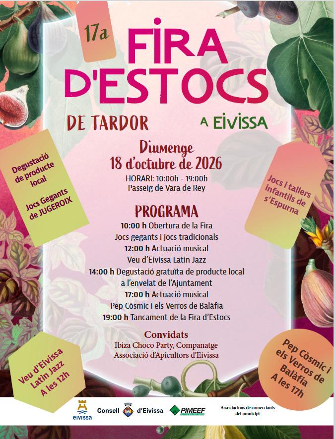 Imatge L’Ajuntament d’Eivissa celebrarà a Vara de Rey la Fira d’Estocs de...