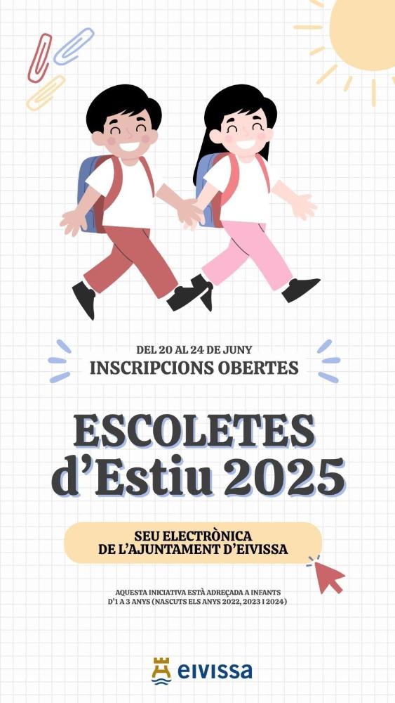 Imagen El Ayuntamiento de Eivissa abre el plazo de inscripción para las...