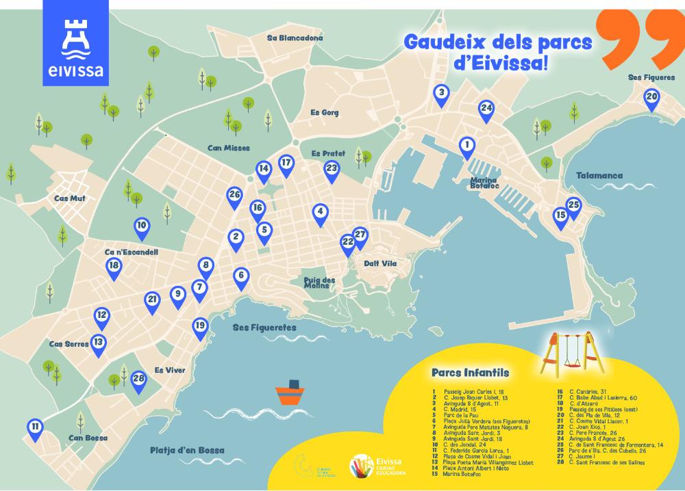 Imagen Parques infantiles de Eivissa
